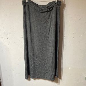 Maxi Skirt Jcrew Like New Size Large Gray